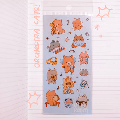 transparent stickers! (set available)