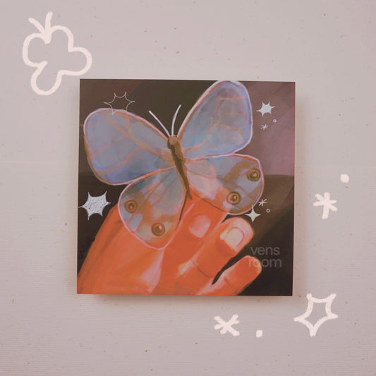 plastic moth print